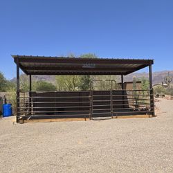 Horse Stall Covered
