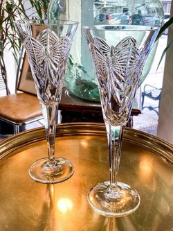 Waterford Crystal Millennium Collection Toasting Flutes