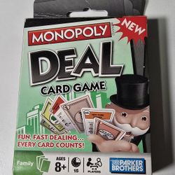 Monopoly Deal Card Game. 