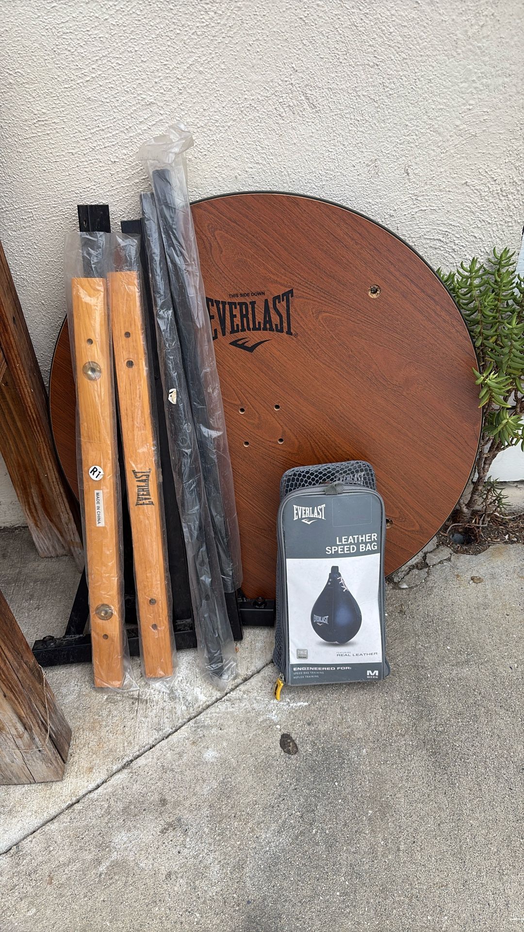 Everlast Speed Punching Bag And Platform