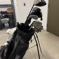 Complete Golf Club Set - TaylorMade/Titleist/Ping