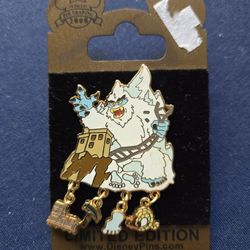 2008 Limited Edition Disney Pin Featuring The Yeti From Expedition Everest Ride At Disneys Animal Kingdom