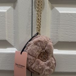 Juicy Couture Fluffy Heart Wallet