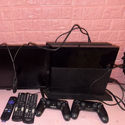 PS4, 2 Controllers, Roku, 22 Inch Insignia TV