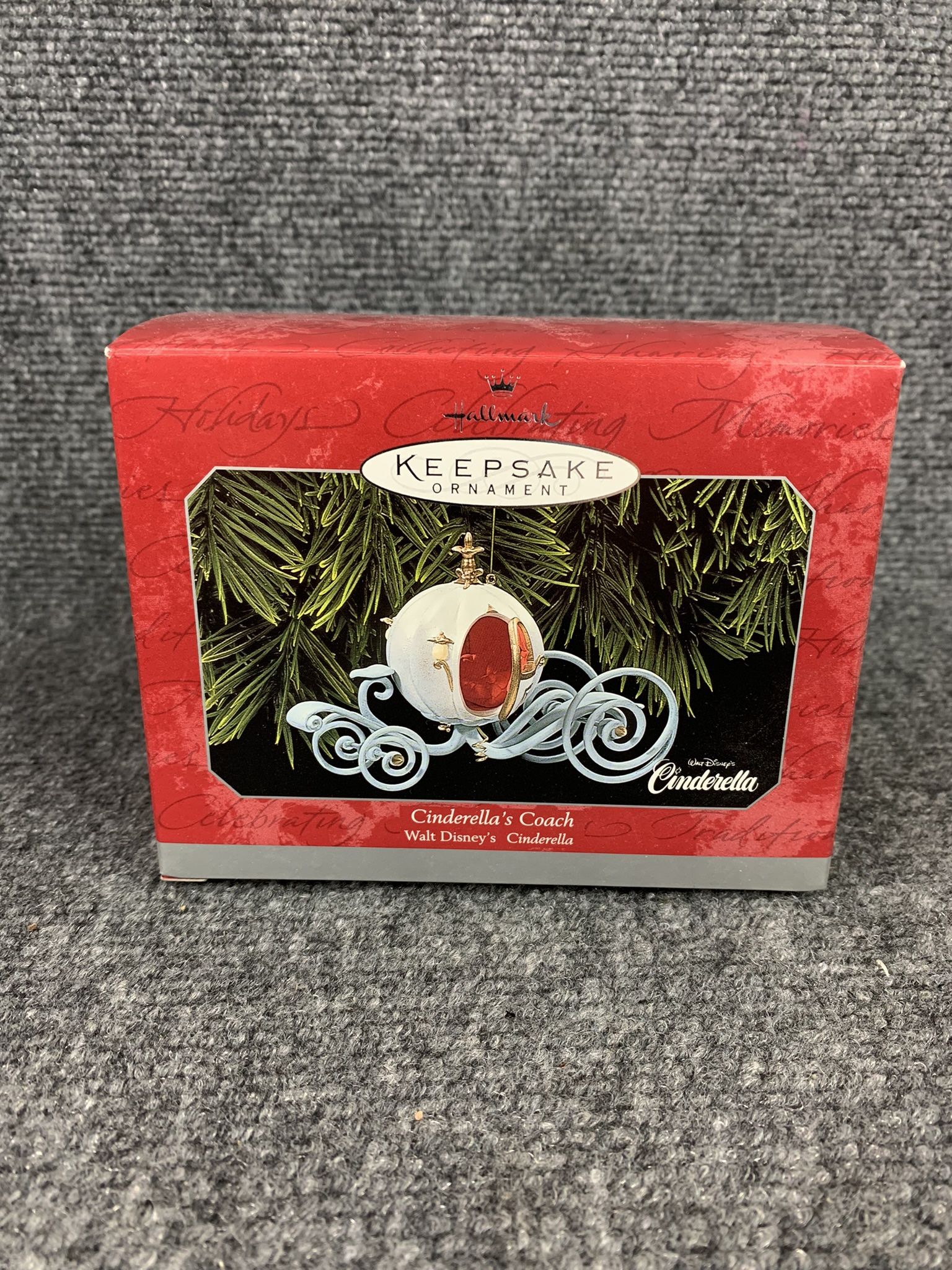 Hallmark Keepsake Disney Cinderella's Coach Ornament 1998 - New in the box.