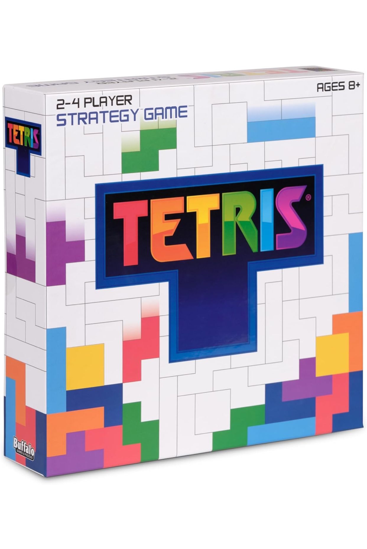 Buffalo Games - Tetris Strategy Game BOARD GAME NEW and Sealed