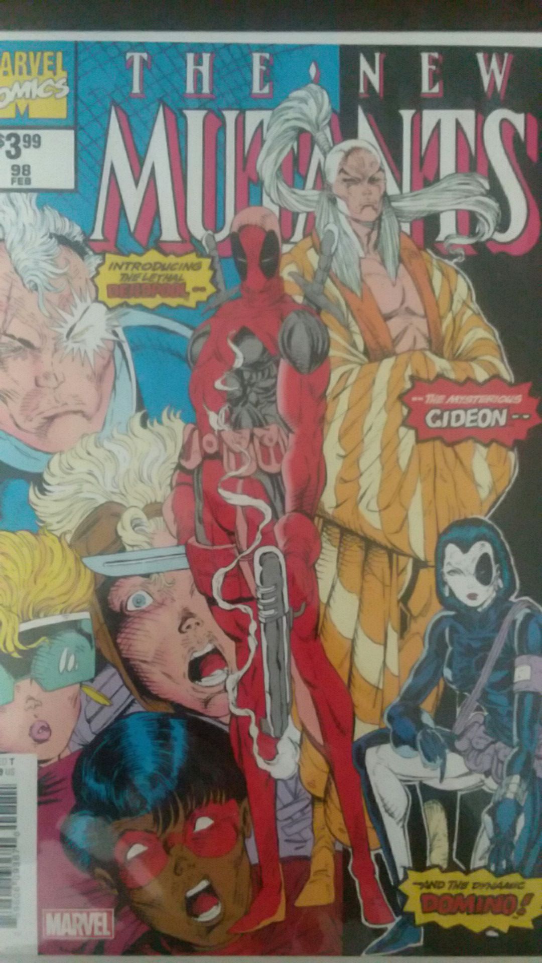 Marvel Comics The New Mutants #98 Reprint
