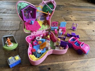 Polly Pocket Lot & Accessories 