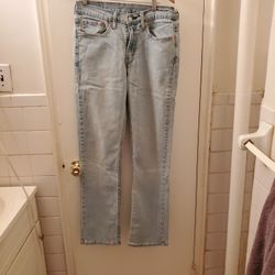 Levi's Men's Jeans 514 Pale Blue 31" x 32"