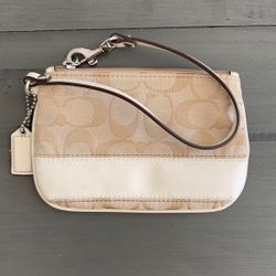 Small Coach Wristlet 