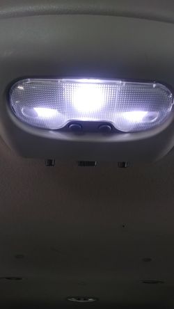 2 x $5 car LED interior map lights dome lights trunk cargo lights license plate light