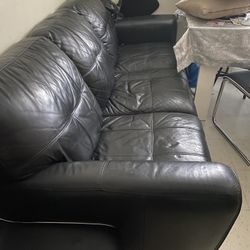 Leather Sofa 