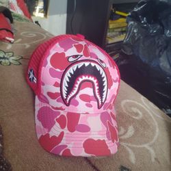 Bape Mesh Hat Red