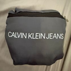 Calvin Klein Jeans Gray Duffle Bag