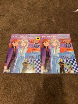 Disney Frozen II Coloring & Activity Books – Set of 2