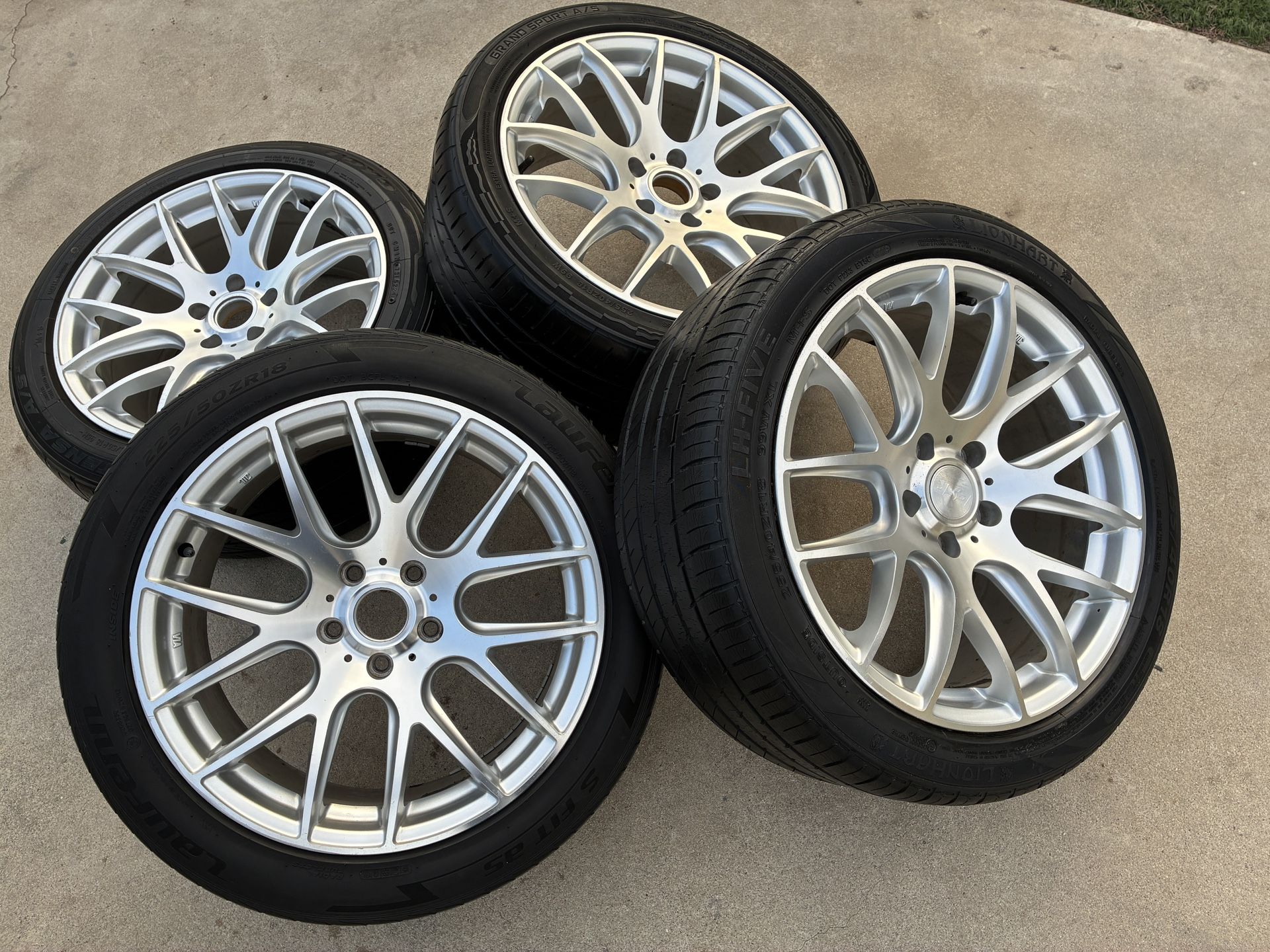 Racing Rims Infinity rims ESR 18 5x114.3 wheels Fits Infiniti M35 G35 G37 Q40 Accord Civic ...