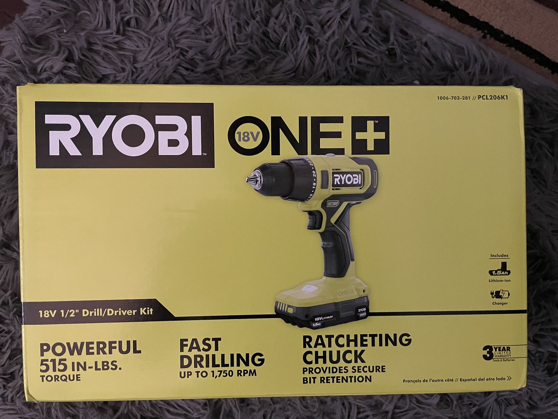 **BRAND NEW** Ryobi Drill
