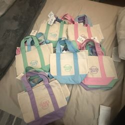 Trader Joes Pastel Totes Set