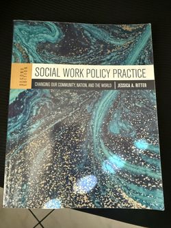 Social Work Policy Practice Second Edition Textbook