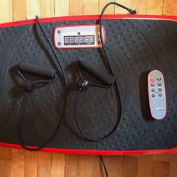 Vibration Trainer Works W/ Remote Great Workout