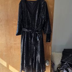 Dress - Black Sequence 