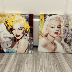 Marilyn Monroe Abstract Canvas 