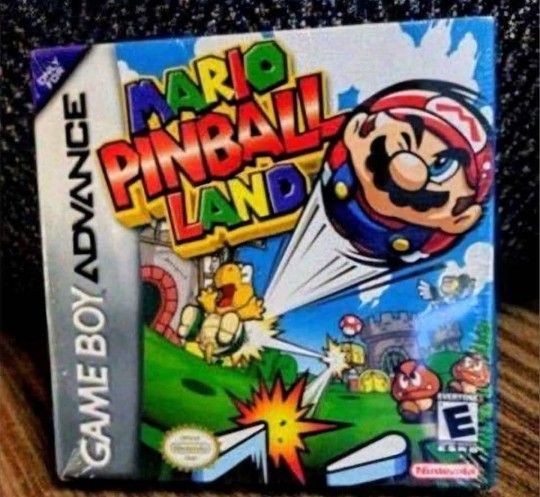 Gameboy Advance Mario Pinball Land