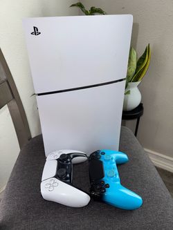 Sony PlayStation 5 Console with Two Controllers
