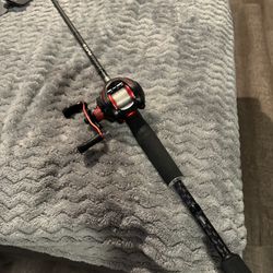 Lews Carbon Fire Lefty 13 Fate Casting Fishing Combo Med Hvy 7’1”