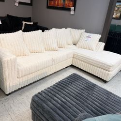 New Cream Sectional 