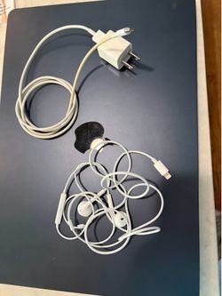 Lightning Charger & Headphones
