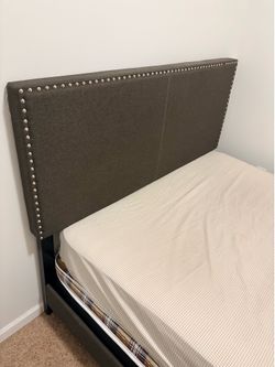 Bed frame and mattress
