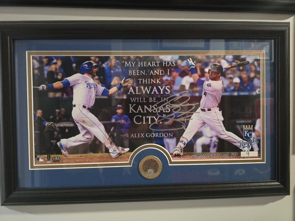 Alex Gordon Autograph 