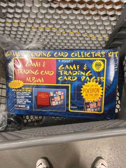 Vintage 1999 Progard Game & Trading Card Collector’s Kit – Sealed - Fits Pokémon & Sports Cards