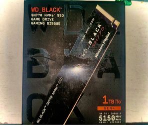 WD_BLACK SN770 1TB NVMe SSD