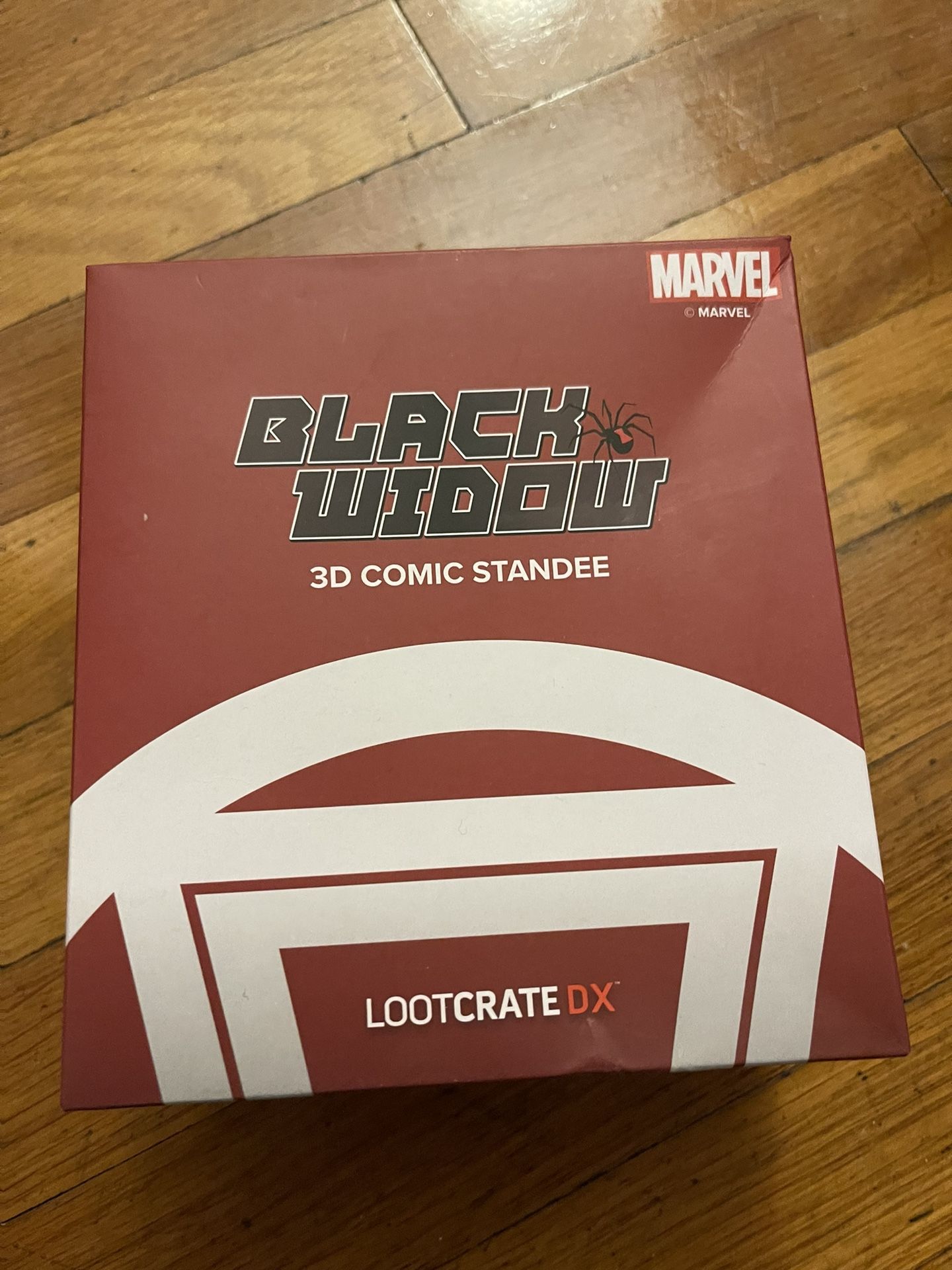 Loot Crate Exclusive Marvel's Black Widow 3D Comic Action Figure Standee #1 New