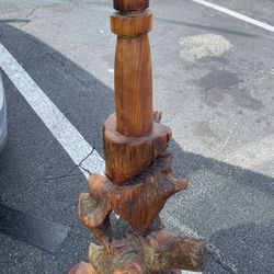 Light House Wooden Sculpture 