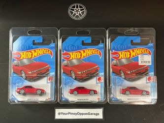 Hot Wheels - HW J-Imports #9/10 - Red Nissan Silvia (S13) (HNK12)