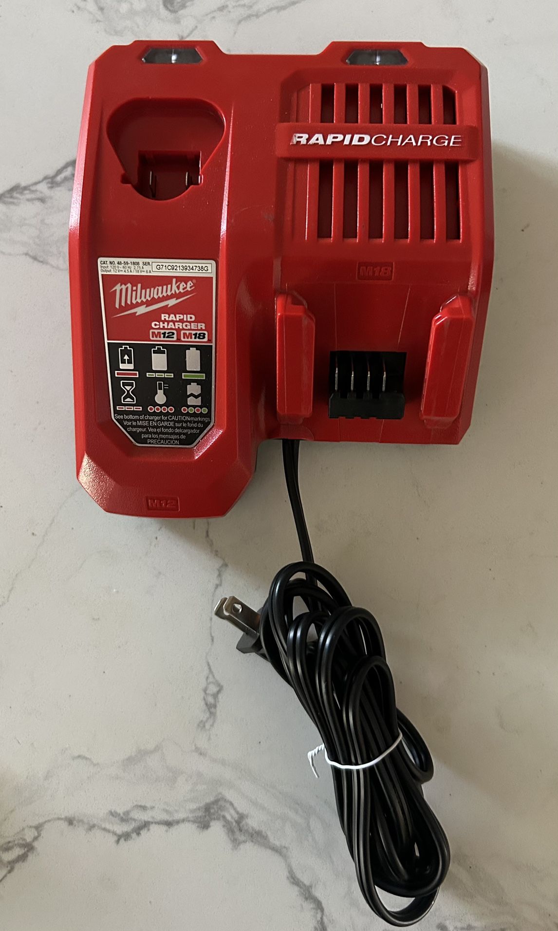 Milwaukee Rapid Charger 