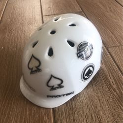 Skateboard Helmet, White, Pro-tec