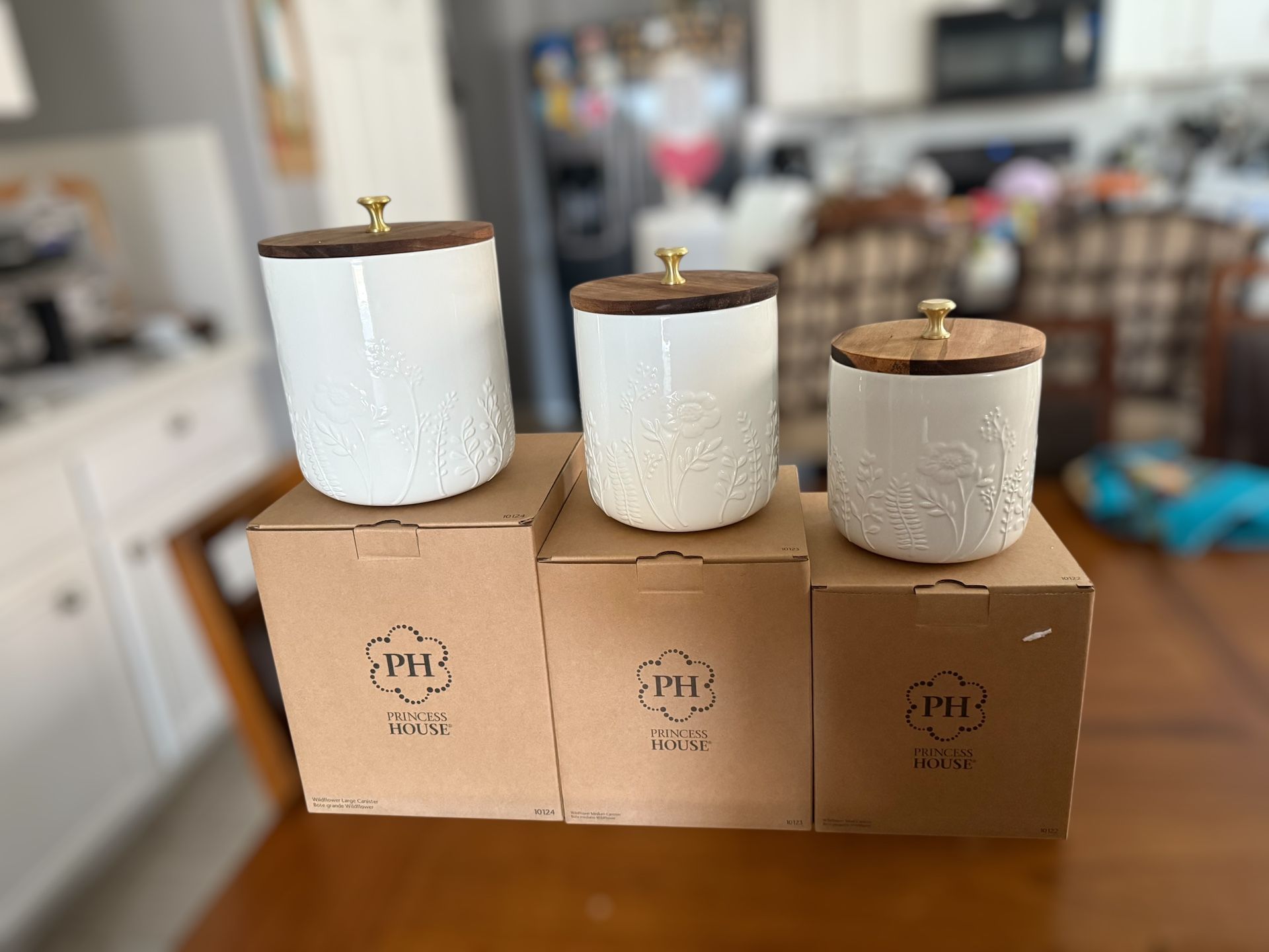 Princess House Canisters Set Of 3