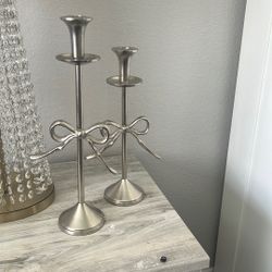 Bow Candle Holders