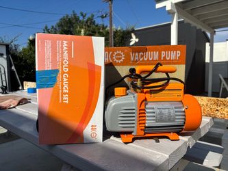 Vacuum Pump & Manifold Gauge  $40