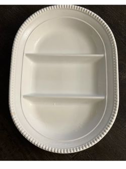 Title: Vintage Ceriart Ceramic Divided Serving Tray – Made in Portugal