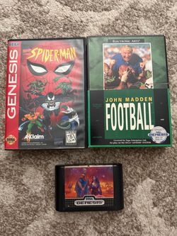 Sega genesis games 35 each