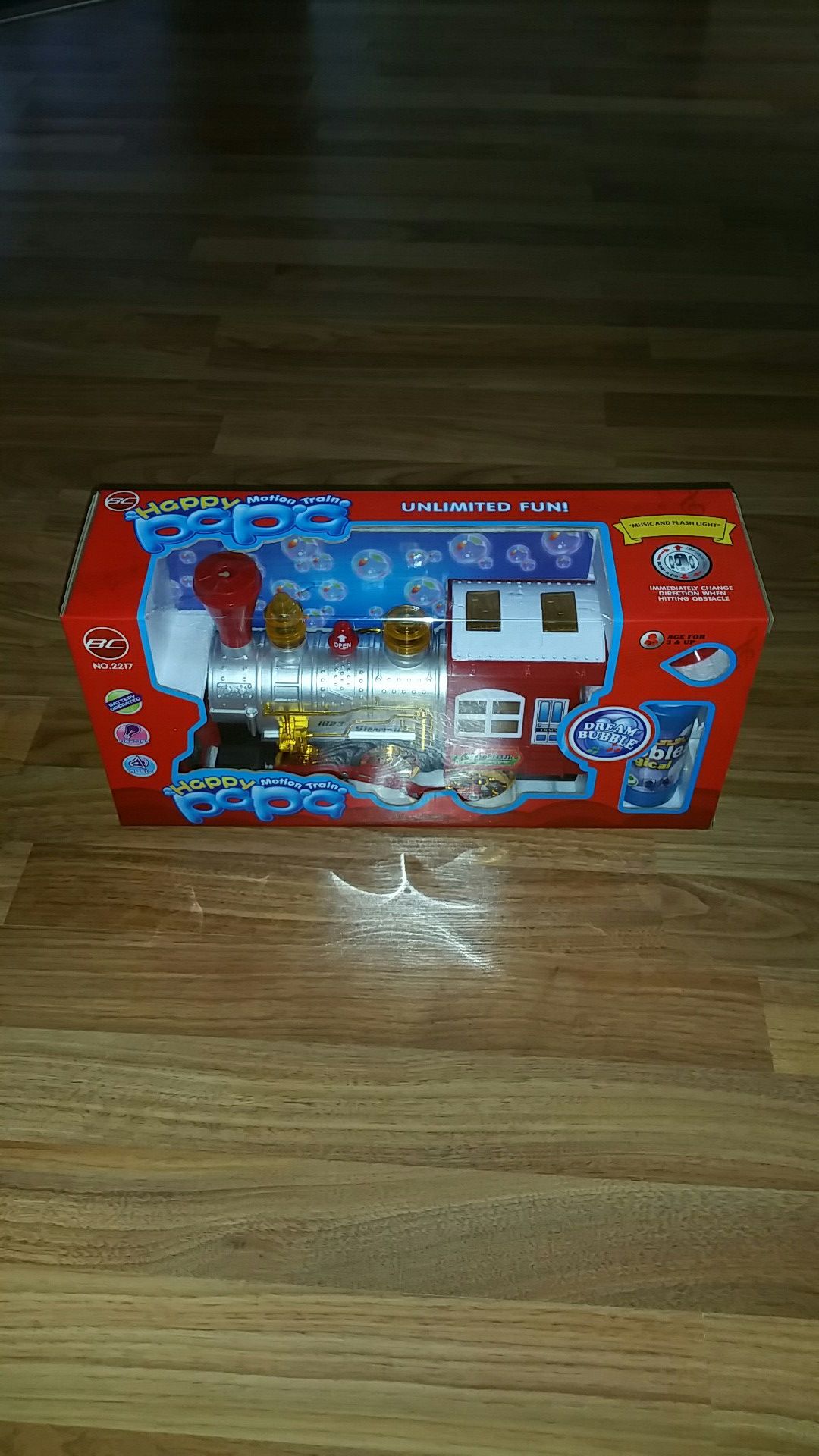 Battery Operated Train Bubbles NEW Christmas