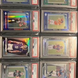 2024 NFL Rookie PSA Slabs