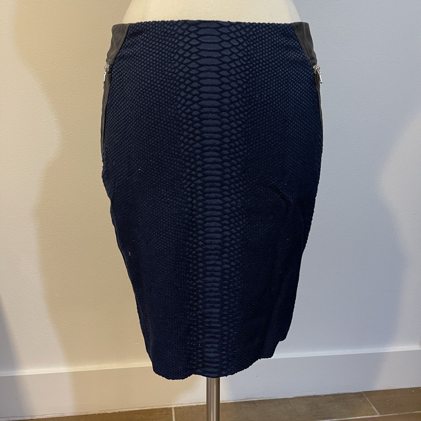 Yigal Azrouel Lambskin Mini Skirt 