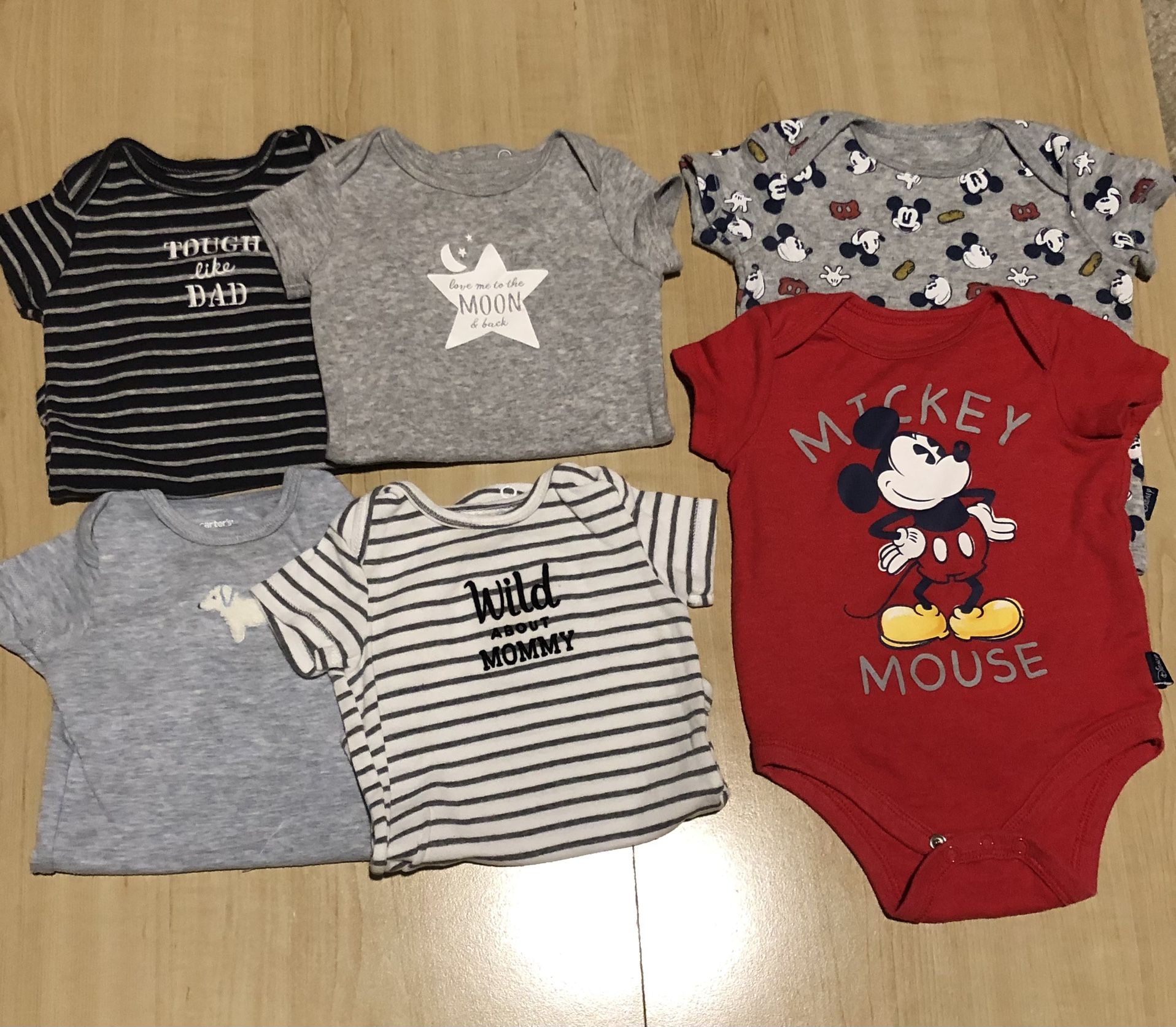 Mickey Onesies Size 6 Months