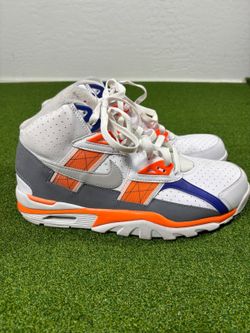 Nike Air Trainer SC High Auburn Bo Jackson Men’s Size 10 White Orange Blue